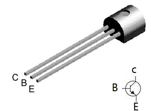 BJT transistor terminals